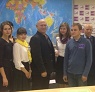 Встреча активистов с космонавтами