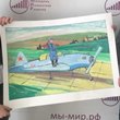Рисунок "Молодой Гагарин"