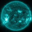 На Солнце произошла вспышка высшего класса мощности